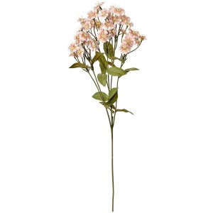 Clayre & Eef Ramură decorativă Flori bej verde 8x8x63...