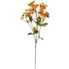 Clayre & Eef Deko-Zweig gelbe Blumen 63 cm Kunststoff naturgetreu