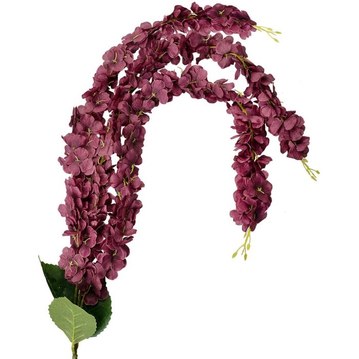 Clayre & Eef 6PL0388PA Ghirlandă de flori artificiale violet verde 6x6x108 cm