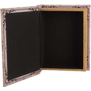 Clayre & Eef 66255 Aufbewahrungsbox 3er Set Retro Vintage Stil Holz Beige Braun