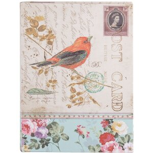 Clayre & Eef 66257 Aufbewahrungsbox Set 3er-Set Antikes Design Beige Vintage