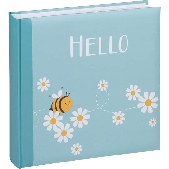 Album pentru copii Walther Hello Bee Albastru 26x25 cm 50 pagini glassine foi de protecție