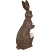 Clayre & Eef 5MG0055 Dekoration Kaninchen Braun Weiß 47x25x82 cm Landhausstil