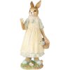 Clayre & Eef 6PR5449 Decorațiune iepure bej galben 15x12x32 cm