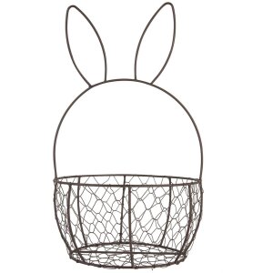 Clayre & Eef 6Y5794 Körbe 2er Set Metall Braun...