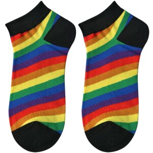 Juleeze JZSSK0005 Socken Bunte Sneaker Socken Regenbogen...