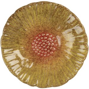 Clayre & Eef 6CE2161 Schale Blume Gelb-Orange...