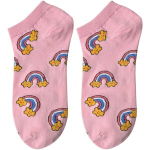 Juleeze JZSSK0035 Socken Rosa Regenbogen Motiv...
