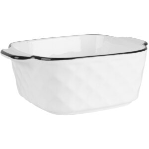 Clayre & Eef 6CEBO0212 Bol alb negru 15x12x5 cm 400...