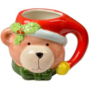 Clayre & Eef 6CEMU0187 Becher Weihnachtsbär...