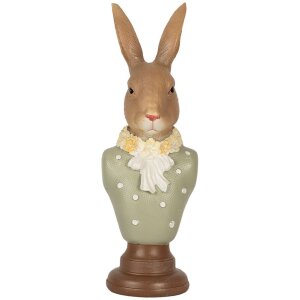 Clayre & Eef 6PR5364 Dekoration Büste Kaninchen...