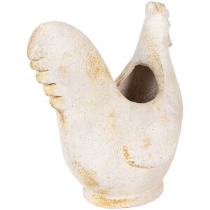 Clayre & Eef 6MG0115 Decorațiune Ghiveci de flori bej maro 36x18x35 cm