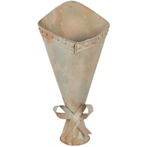 Clayre & Eef Blumentopf Eisen Grüntöne...