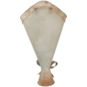 Clayre & Eef Ghiveci decorativ fier vintage verde maro 50 cm