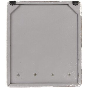 Clayre & Eef 6H2399 Tablă chei Bej Maro 22x5x25 cm Lemn Fier