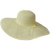 Juleeze JZHA0119 Pălărie bej 57 cm Pajură împletită elegant respirabil vară