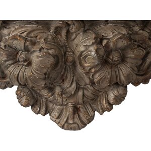 Clayre & Eef 5MG0059 Consola de perete Maro-Gri...