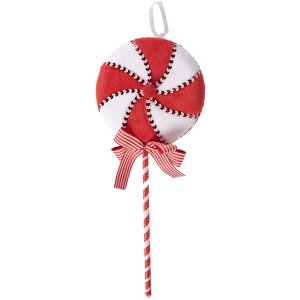 Clayre & Eef 66108 Anhänger Lollipop Rot...