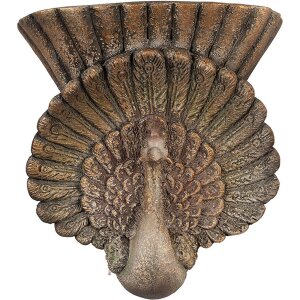 Clayre & Eef 6MG0111 Blumentopf Dekoration Braun 36x12x39 cm Innenbereich