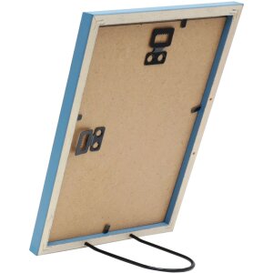 Rama foto Deknudt S236F6 albastru lemn 13x18 cm stil rustic