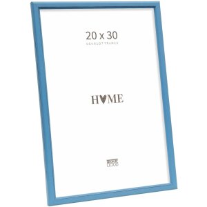Ramă foto Deknudt S236F6 albastră, lemn, 20x30 cm, stil...