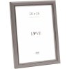 Ramă Foto Deknudt S236F7 Gri 10x15 cm Stil Rustic