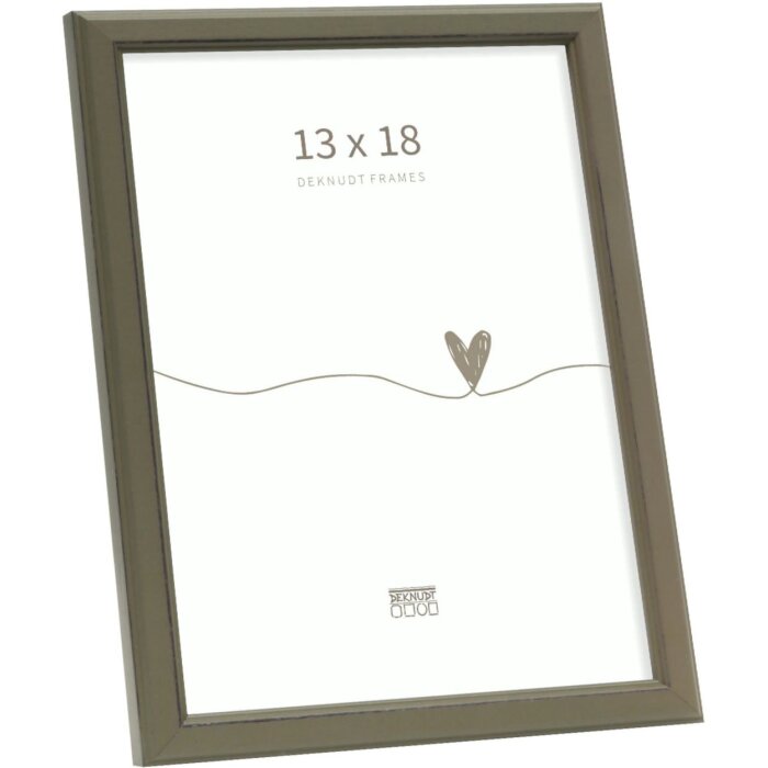 Deknudt S236F8 Ramă Foto Lemn Kaki Verde 13x18 cm Rustic