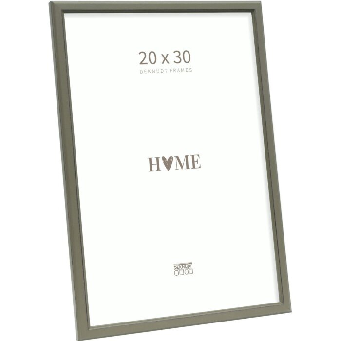 Ramă foto Deknudt S236F8 kaki, lemn 20x30 cm stil rustic