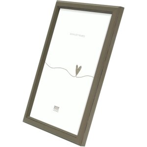 Ramă foto Deknudt S236F8 kaki, lemn 20x30 cm stil rustic