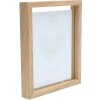 Rama Foto Deknudt S68SG2 Sticlă cu Lemn, Efect Plutire 20x30 cm