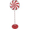 Clayre & Eef 6Y5733 Decorare Lolipop Roșu-Alb 40x30x120 cm