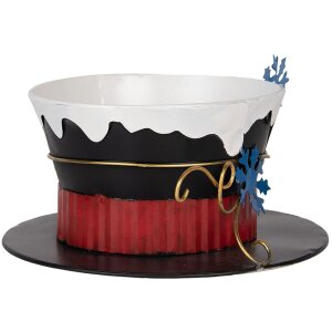 Clayre & Eef 6Y5736 Deko Hut Metall Ø22x12cm...