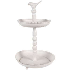 Clayre & Eef 6Y5738 Etagere Metall Weiß...