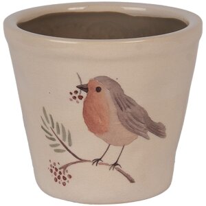 Clayre & Eef 6CEVGP0001S Ghiveci de flori stil rustic...