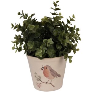 Clayre & Eef 6CEVGP0001S Ghiveci de flori stil rustic...