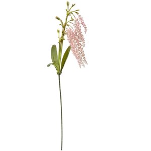 Clayre & Eef 6PL0383P Dekozweig Blumen Rosa Grün 14x10x82 cm