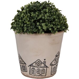 Clayre & Eef 6CE2123XL Dekoration Blumentopf Ø 21x20 cm