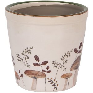 Clayre & Eef 6CELFJ0001M Dekoration Blumentopf Ø 15x14 cm