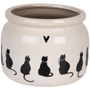 Clayre & Eef 6CEPWS0001L Dekoration Blumentopf Ø 20x15 cm