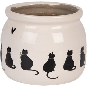 Clayre & Eef 6CEPWS0001L Dekoration Blumentopf Ø 20x15 cm