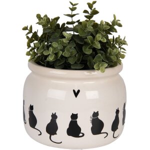 Clayre & Eef 6CEPWS0001L Dekoration Blumentopf Ø 20x15 cm