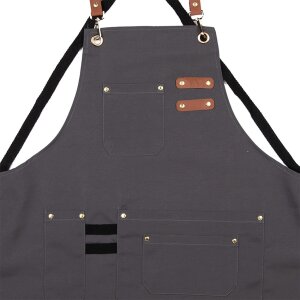 Șorț Clayre & Eef Gri 75x66 cm