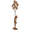Clayre & Eef Figurină decorativă metalică Copil cu baloane – 80 cm