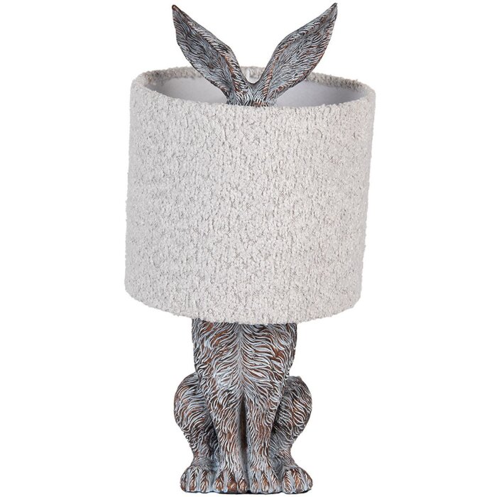 Lampă de masă Clayre & Eef Iepure Polirezina 20x43 cm