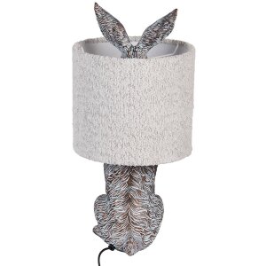 Lampă de masă Clayre & Eef Iepure Polirezina 20x43 cm