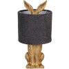 Clayre & Eef Tischlampe Hase Gold E27 Ø 20x43 cm