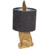 Clayre & Eef Tischlampe Hase Gold E27 Ø 20x43 cm