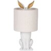 Clayre & Eef Lampă de masă Iepure Alb E27 Ø 20x43 cm