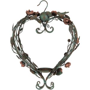 Clayre & Eef 5Y1341 Kerzenhalter Herz Metall...