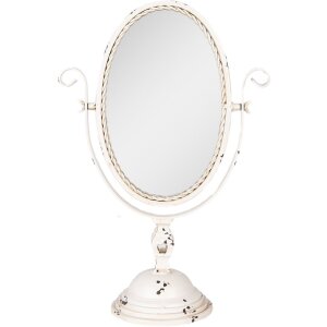 Clayre & Eef 62S330 Oglindă de Masă Bej-Maro, Stil...